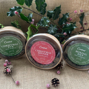 Content Festive Trio of Dinner Bowls