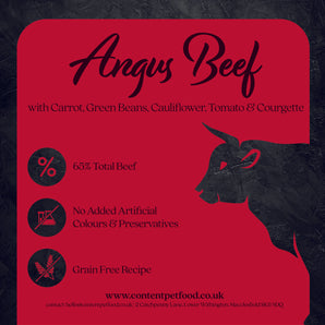 Content Small Breed 65 Angus Beef and Vegetables Dog Food
