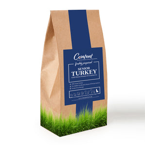 Content Senior Turkey with Cranberry and Sweet Potato Dog Food